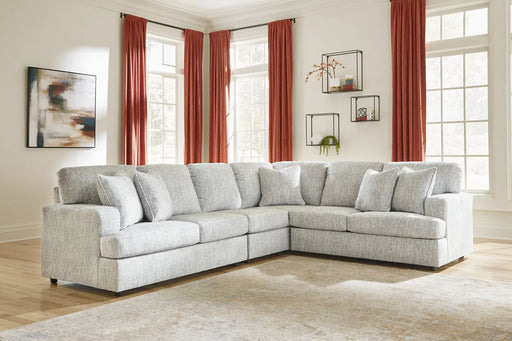Playwrite 4PC Gray Sectional
