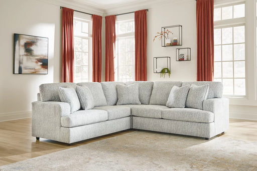 Playwrite 3PC Gray Sectional