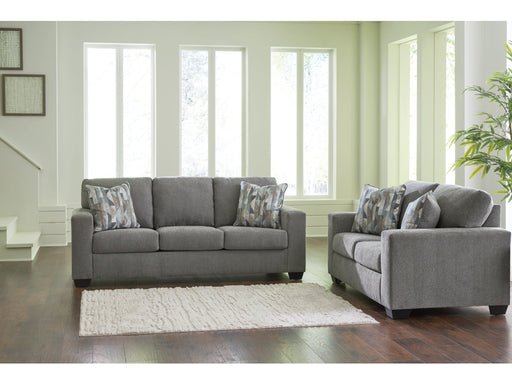 Deltona Graphite 2 Piece Living Room Set