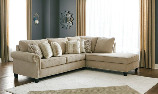 Dovemont Beige Right Facing Sectional