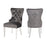 Andrea Velvet Tufted Dining Chair With Stainless Steel Legs