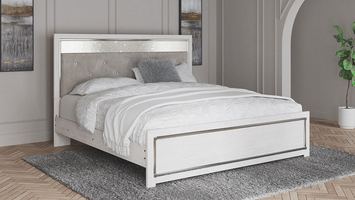 Altyra White 4 Piece Queen Bedroom Set