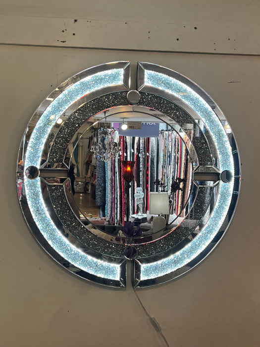 MR330 Round Wall Mirror with LED Lights