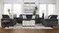 Galactic Charcoal 2 Piece Living Room Set