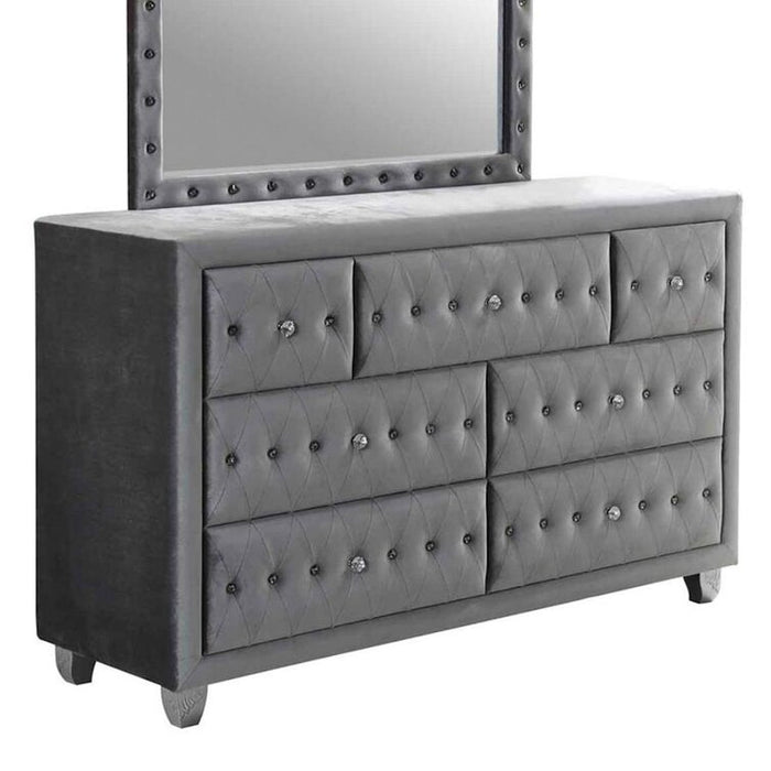 Deanna Gray 5 Piece Queen Bedroom Set