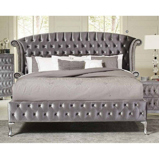 Deanna Gray Queen Bed