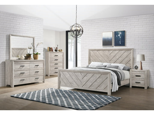 Ellen White 5 Piece Queen Bedroom Set