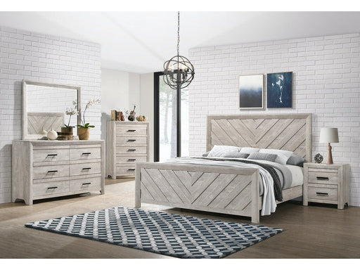 Ellen White 4 Piece Queen Bedroom Set