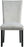 Francesca Rectangular Grey Dining Velvet Dining Side Chair