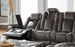Italian Cocoa 2 Piece Power Reclining Leather Living Room Set