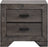 Nathan Gray Oak Finish 5 Piece Queen Bedroom Set