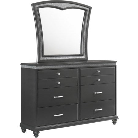 Frampton Gray 5 Piece Queen Bedroom Set