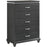 Frampton Gray 5 Piece Queen Bedroom Set