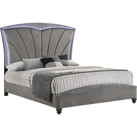 Frampton Gray 5 Piece Queen Bedroom Set