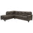 Navi Smoke Left Facing Sectional