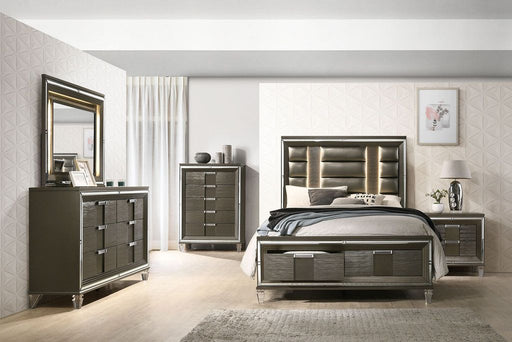Twenty Nine Copper 5 Piece Queen Bedroom Set