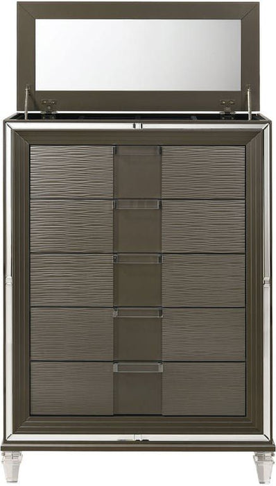 Twenty Nine Copper 5 Piece Queen Bedroom Set