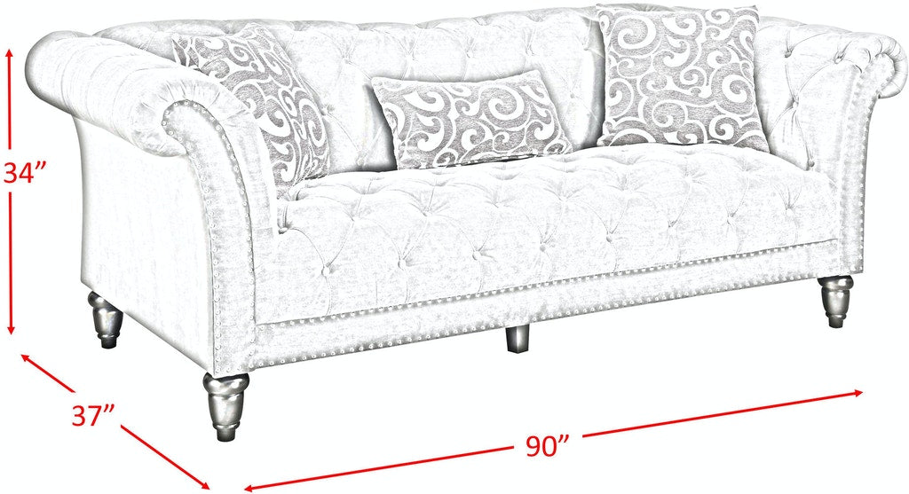 Twain Broadway Navy Sofa